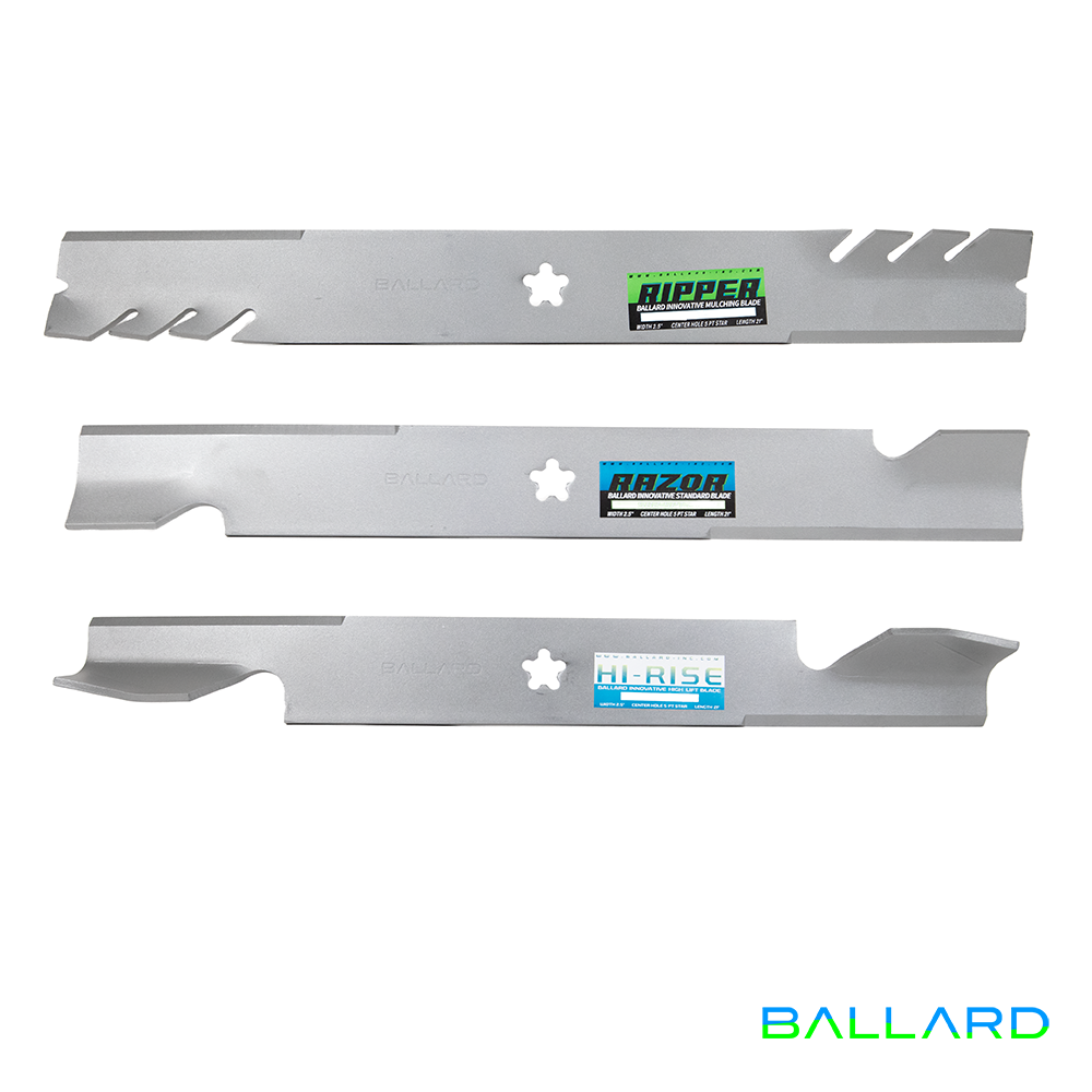 Spartan mower mulching discount blades